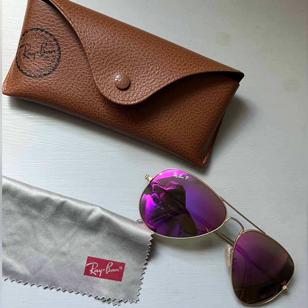 AUTHENTIC RAY BAN AVIATORS